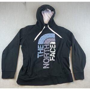 The North Face Womens Sz L Trivert Pullover Hoodie Sweatshirt